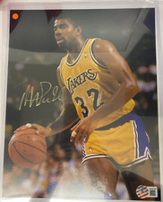 Magic Johnson Lakers Autograph