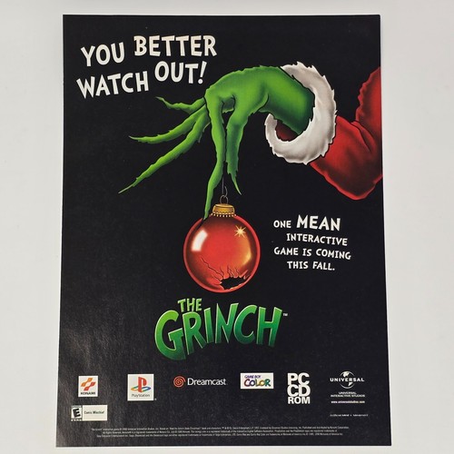 The grinch ps1 dreamcast - the,