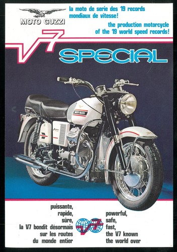 Original prospectus moto guzzi - prospectus,