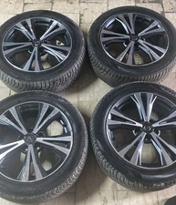 4 Gomme Cerchi Ruote Pneumatici in lega Nissan Qashqai 2022 MISURA 215-55-18