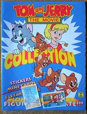 ALBUM SEMIVUOTO  TOM AND JERRY THE MOVIE con 2 fig. animate in omaggio- MASTER