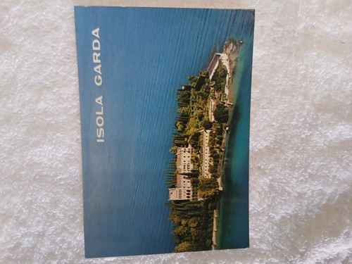 Cartolina isola garda - isola,