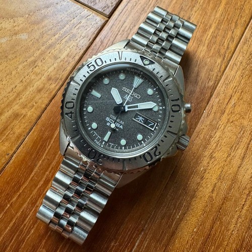Seiko kinetic diver ags - seiko, scuba