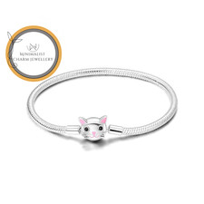 Bracciale con ciondolo gatto