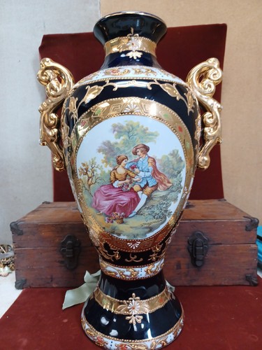 Grande vaso decorativo vintage