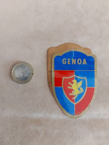 Genoa scudetto adesivo fuori - genoa,