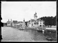 Scivolo in vetro, negativo, 18