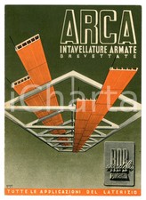 1950 PIACENZA Erredibi RDB Intavellature armate ARCA Brochure ILLUSTRATA 15x21cm