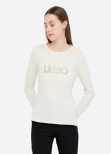 LIU JO MAGLIA M/L- BIANCO