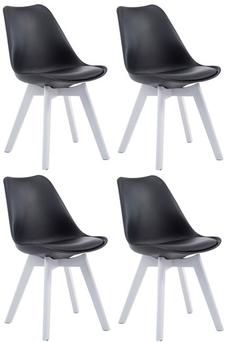 Set sedie per visitatori - di, 4