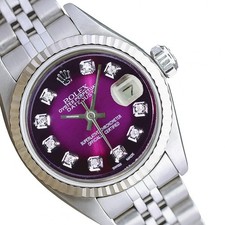 Rolex Datejust SS Viola