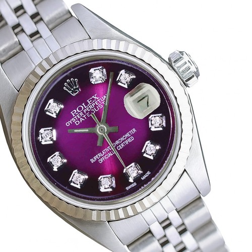 Rolex datejust viola - datejust, ss