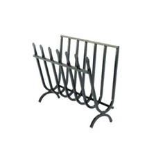 Brucialegna a Culla in Ferro Quadro a 7 da 12 mm Barre Made in Italy