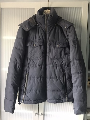 Cappotto blu navy con - cappotto,