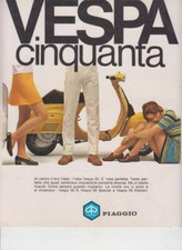 advertising Pubblicità-MOTO PIAGGIO VESPA 50 1970  -SCOOTER ITALIANI EPOCA