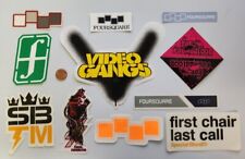 Forum Foursquare Special Blend snowboard vintage set 11 adesivi nuovi vecchio magazzino
