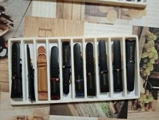  CINTURINI PELLE uomo ansa 16/17 mm