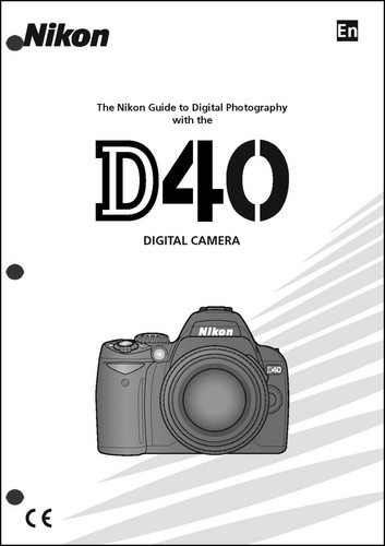 Nikon d40 manuale - manuale, utente