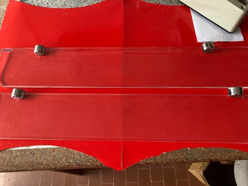Mensola bagno plexiglass - plexiglass, n°