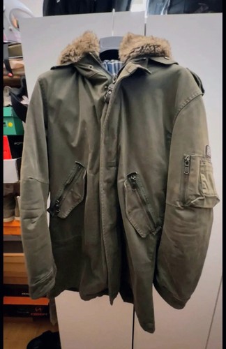 Parka uomo verde tinta - parka, unita