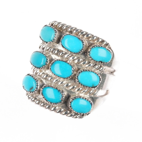 Anello zuni argento sterling - anello,