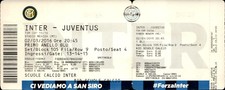 Biglietto stadio Inter