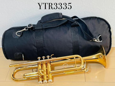 Tromba YAMAHA YTR-3335 standard laccata oro YTR3335 con custodia usata...