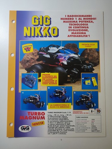 Rare nikko catalog gig - rare,