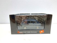 Fiat 600 Multipla 1° Serie blu / grigio del 1956 - 1/43 Brumm R250