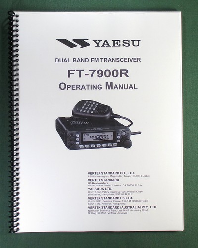 Yaesu 7900r manuale - yaesu, ft-7900r