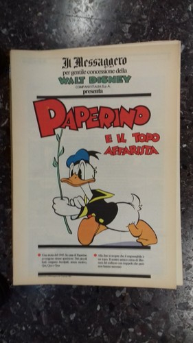 Topolino messaggero paperino - messaggero,,