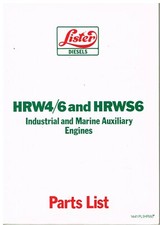 LISTER HRW4 HRW6 HRWS6 IND &