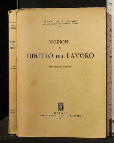 Nozioni diritto del lavoro - nozioni,