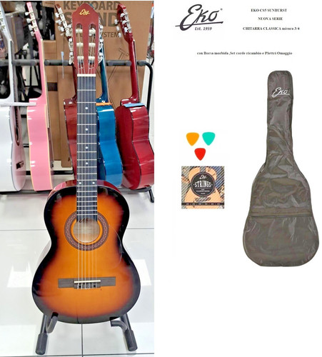 Eko cs5 sunburst chitarra - eko,