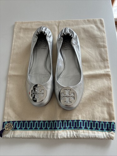 Tory burch ballerina flat logo - ballerina,