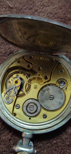 Antique zenith pocket watch - zenith,