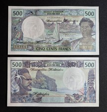 NEW HEBRIDES (P.19C) 500