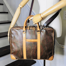 ETRO MILANO Red Paisley Coated