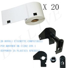 20 X Etichette Compatibile per