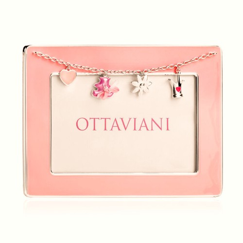 Cornice ottaviani argento - argento, con