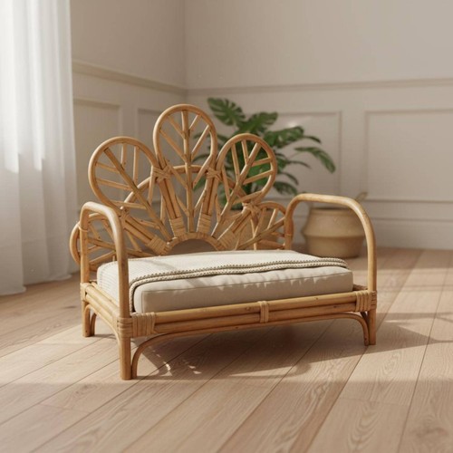 Cesta rattan per fotografia - cesta,