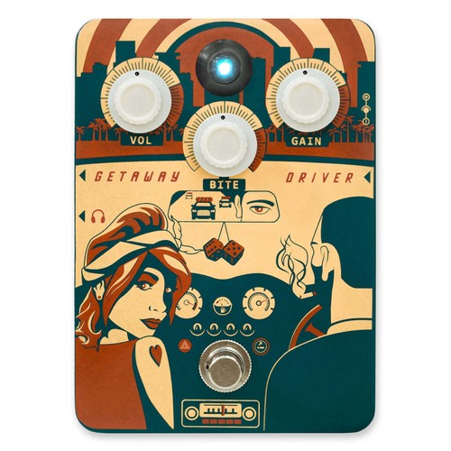 Pedale overdrive arancione