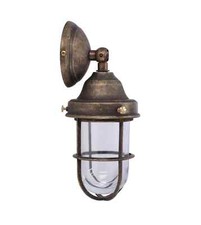 Burnished Brass Wall Lamp