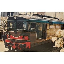 Postcard Locomotive, Italy