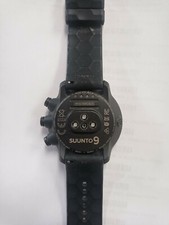 suunto orologio 9 baro titanio GPS colore nero  cinturino in silicone
