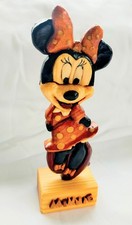 Statuetta MINNIE In Legno