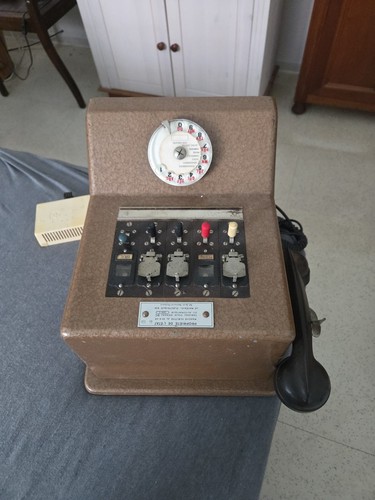 Telefono parete metà xx - telefono,