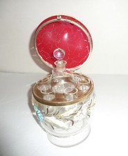 Vintage Czech Red Glass Egg