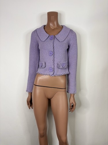 Giacca moschino couture viola - giacca,