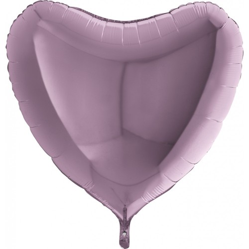 Palloncino pallone cuore - cuore, lilla